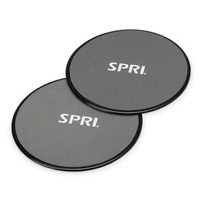 SPRI Gray Exercise Sliders